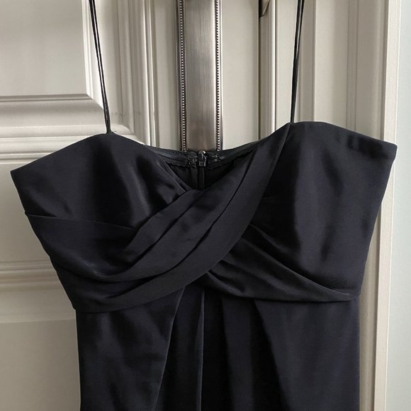 Nicole Miller Strapless Dress - Black (Size 4) - Picture 9 of 12